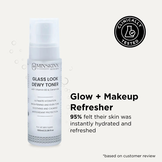 dewy glass look hydrating toner