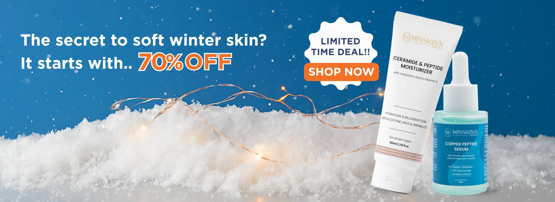 Minskinn Skincare Winter Offer