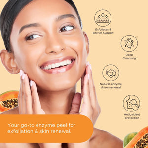 Papaya Enzyme Scrub BHA PHA Peel