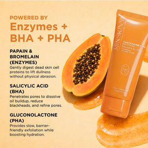 Papaya Enzyme Scrub BHA PHA Peel