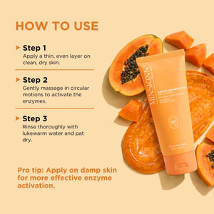 Papaya Enzyme Scrub BHA PHA Peel