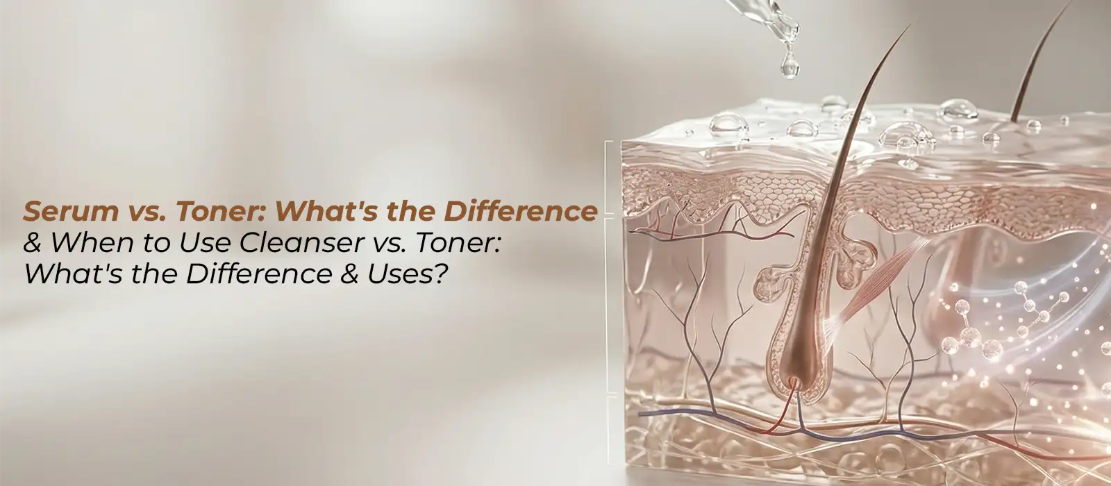 Serum vs Toner