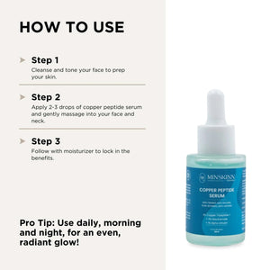 Copper Peptide Serum Use
