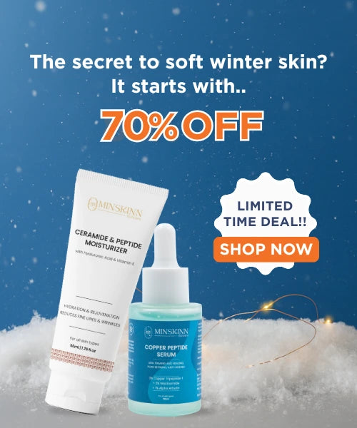 Skincare products with winter offers