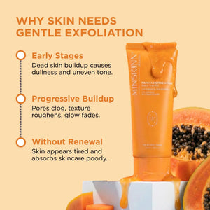Papaya Enzyme Scrub BHA PHA Peel 