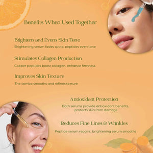 Bnefits use Radiance and Repair Duo